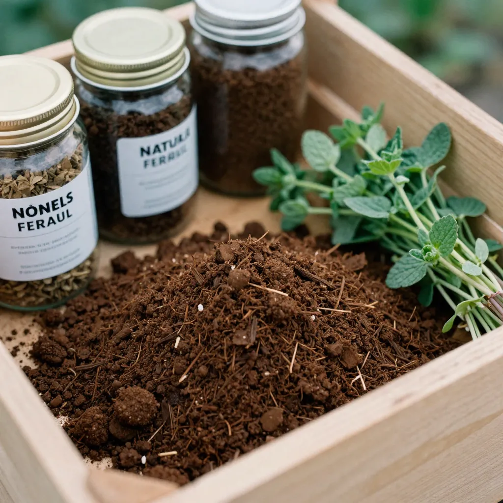 Torv-fri jordblanding i trækasse